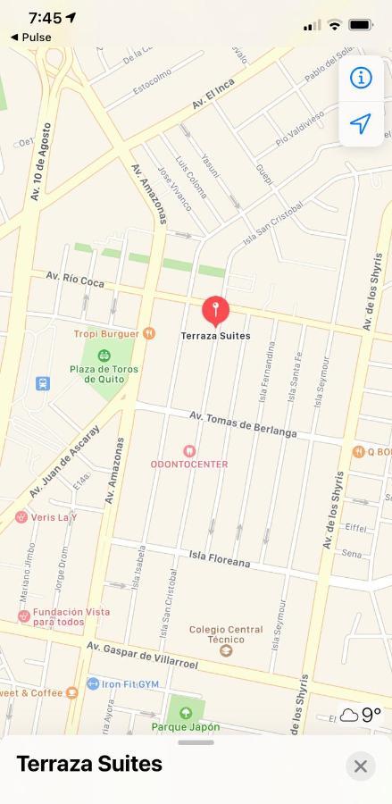 Terraza Dreams Hotel Quito Kültér fotó